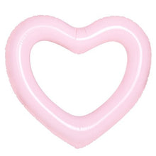 Load image into Gallery viewer, Giant Red Heart Shape Swimming Ring Women Giant Pool Float Inflatable Life Buoy For Adult Sweet Pink Love Water Fun Toys Piscina