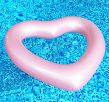 Load image into Gallery viewer, Giant Red Heart Shape Swimming Ring Women Giant Pool Float Inflatable Life Buoy For Adult Sweet Pink Love Water Fun Toys Piscina