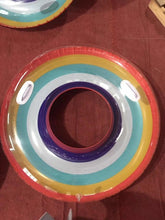 Load image into Gallery viewer, 60/70/80/90/120cm Giant Rainbow Watermelon Swimming Ring For Adult Children 2018 Summer Inflatable Pool Float Water Toys Piscina